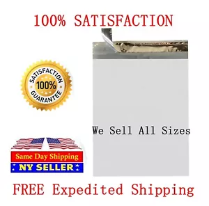 Poly Mailer Self Sealing Shipping Envelopes Bag Plastic Mailing Bags Choose Size - Picture 1 of 6