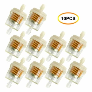10x Universal Kraftstofffilter 6mm 8mm Benzinfilter Filter Motorrad Roller Auto - Bild 1 von 8