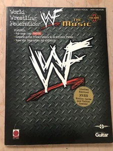 WWF The Music Vol. 3 GUITAR TAB Songbook; 3D MOTION CARDS-TATTOO-COLOR PIX, BIOS - Picture 1 of 21
