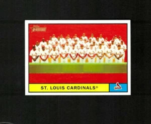 2010 Topps Heritage - ST. LOUIS CARDINALS - Card #347 NM/MT - Picture 1 of 2