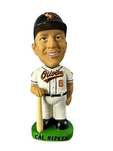 Muñeca Cabeza Bobble Pintada a Mano Cal Ripken #8 por Bobble Dobbles sin Caja - Imagen 1 de 3