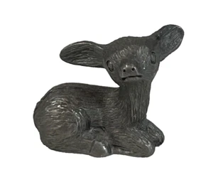Vintage Pewter SPOONTIQUES Fawn - Picture 1 of 7