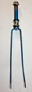 Vintage Schwinn Touring Road Bike Fork 27" 1" Threaded 105mm Steel USA Shipping - Picture 1 of 24