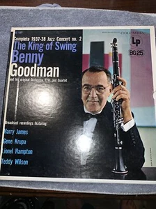BENNY GOODMAN The King of Swing 1937-38 No. 2 Box Set 2xLP Columbia - Picture 1 of 2