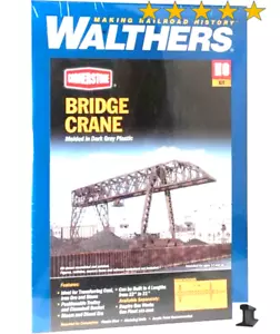 Walthers ~ HO Scale ~ New 2025 ~ Cornerstone Bridge Crain Kit ~ 2906 - Picture 1 of 2
