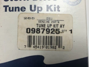 Kit de puesta a punto OMC Evinrude Johnson número de pieza 172524 - Imagen 1 de 1