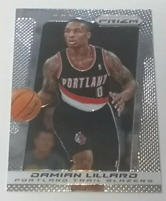 2013-14 Panini Prizm Damian Lillard #19 (2nd Year Prizm) *Portland Trail Blazers - Image 1 of 2