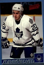 1995-96 Bowman Maple Leafs Hockey Card #91 Zdenek Nedved