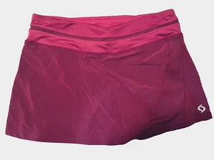 Moving Comfort Athletic Skirt/Skort Burgundy Pink Medium Pockets Drawstring - Picture 1 of 5