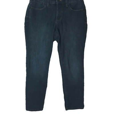 NYDJ Denim Skinny Jeans 4P Womens Regular Flat Front Stretch Casual Blue 28X26 - Image 1 of 4
