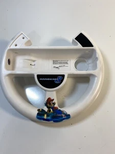 Power A Mario Kart 8 Racing Wheel for Nintendo Wii WiiU - Picture 1 of 3