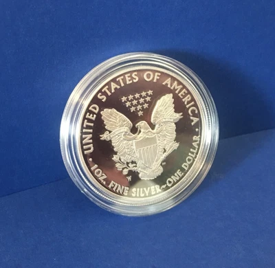 ❅TONE❅ Gem Proof 2013-W American Eagle ~ DEEP CAMEO ~ Silver $1 Bullion ☆SONOMA☆ - Image 1 of 4