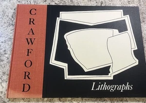 RALSTON CRAWFORD "LITHOGRAPHS" LARGE FIRST (1962) HARDCOVER BOOK - Picture 1 of 14