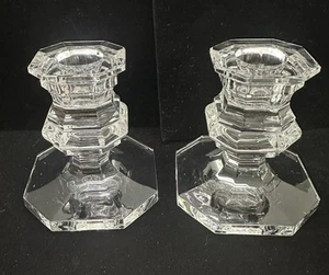 Baccarat Candle Holder Set of 2 - Picture 1 of 8