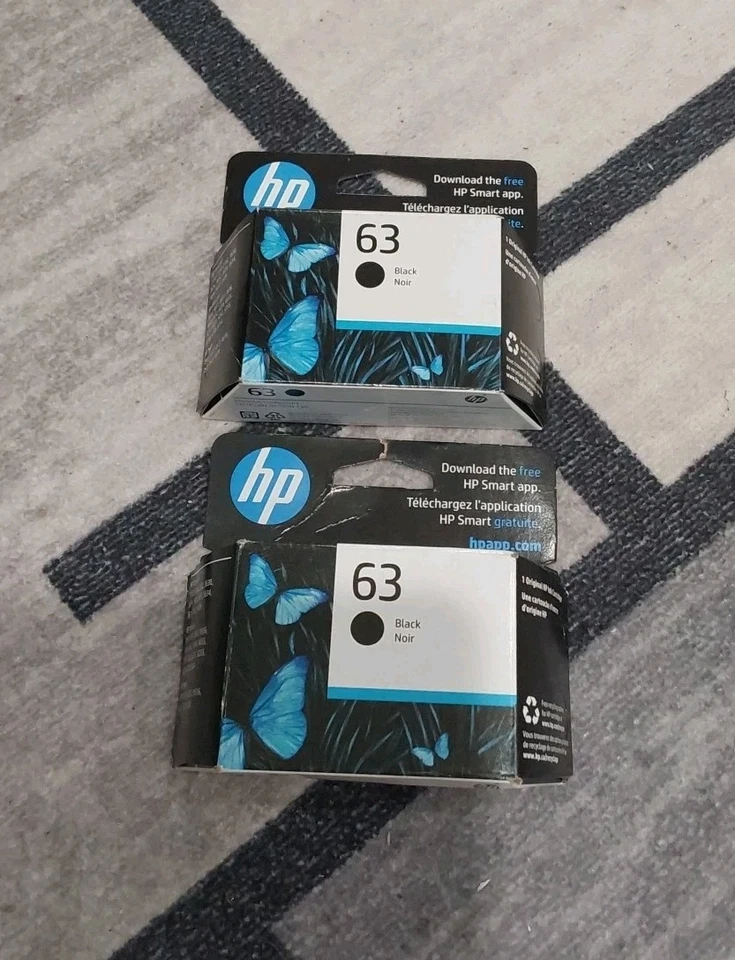 HP 63 F6U62AN Ink Cartridge - Black (F6U62AN#140)