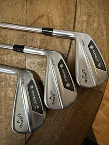 Callaway '24 APEX PRO 5-7 Iron Golf Club LH Steel X-Stiff Dynamic Gold X Seven - Picture 1 of 7