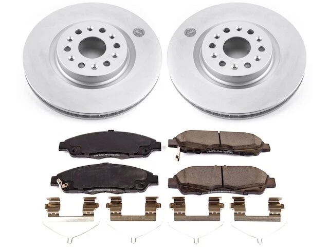 Front Brake Pad and Rotor Kit 17KRNN55 for Buick Enclave 2018 2019 2020 - Imagem 1 de 1