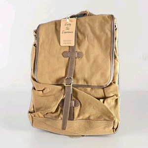 EverVanz DailyEverVanz Zaino Vintage Tela Pelle Scuola Escursioni Casual... - Foto 1 di 2