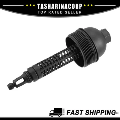 Pieza de 1 cubierta de carcasa de filtro de aceite de motor apta para BMW 335d 3.0L L6 2009-2011 Foto 1 de 4