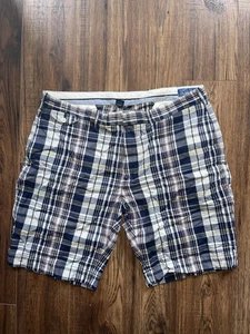 Polo Ralph Lauren Chino Shorts Madras kariert blau weiß rot gelb Herren Gr. 40 - Bild 1 von 4