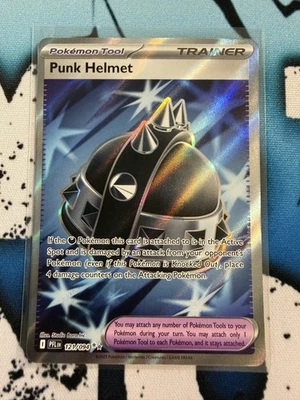 Punk Helmet Full Art 121/094 Phantasmal Flames Pokemon Card Item Near Mint NM - Image 1 of 2