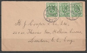 Orange River Colony, Boer War cds SO KESTELL cvr to England - Picture 1 of 2