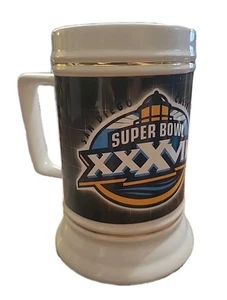 Super Bowl XXXVII 2003 Stein Mug Raiders vs Tampa Bay Buccaneers San Diego, CA - Picture 1 of 5