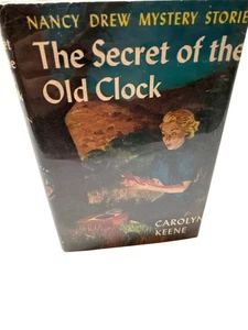 Nancy Drew #1 The Secret of the Old Clock HC Dust Jacket Vintage Carolyn Keene - Picture 1 of 13