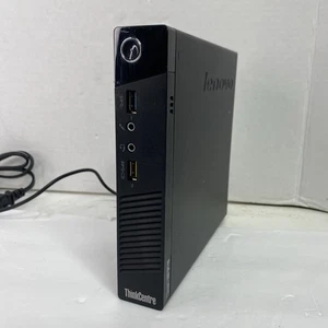 Lenovo ThinkCentre M93p Tiny i7-4765T@2.0GHz 8GB 128GB SSD IWIFI/Win 11 Pro - Picture 1 of 5