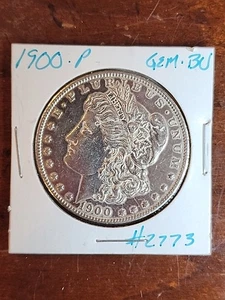 1900-P Morgan Silber Dollar ■ UNC++ ■ #2773 - Bild 1 von 4