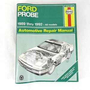 Haynes 36066 Ford Probe 1998 a 1992 todos los modelos manual de reparación - Imagen 1 de 8