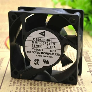 Cooling fan MITSUBISHI MR-J3 Fan CB0500H01 MMF-06F24ES-RP3 60*60*25mm 24V 0.10A - Afbeelding 1 van 5