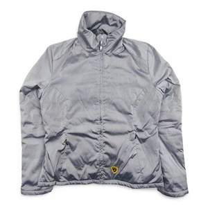 Lamborghini Jacke Damen S Grau Vintage Sportjacke Designer Automobili Retro  - Bild 1 von 14