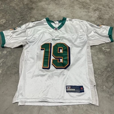 *BRANDON MARSHALL*  Miami Dolphins NFL REEBOK On Field STITCHED Jersey 50 - Image 1 of 4