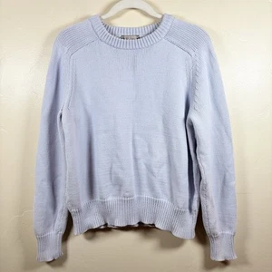 Maglione pullover J Crew relaxed donna M Peri Breeze girocollo misto cotone nuovo senza etichette - Foto 1 di 7