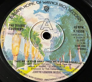 70's - The Doobie Brothers - Take Me In Your Arms (Rock Me A Little While) - UK - Picture 1 of 2