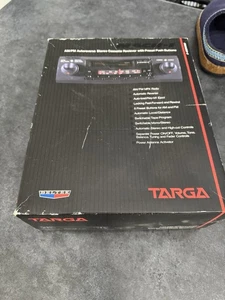 RADIO ESTÉREO TARGA CAR CASSTTE CAJA ORIGINAL - Imagen 1 de 6