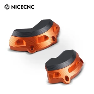 Left Right Engine Case Sliders Pad Guard Protection For KTM 790 Duke 18-23 - Picture 1 of 8