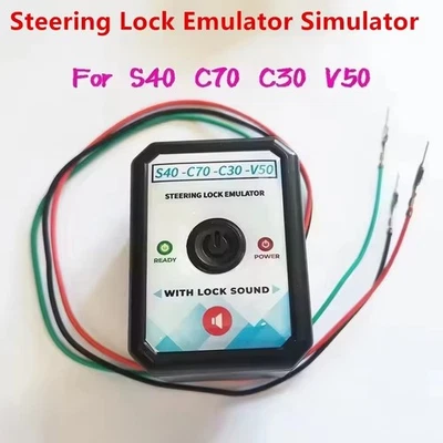 Steering Lock Emulator With Sound Plug and Play For Volvo S40 C70 C30 V50 Foto 1 de 4