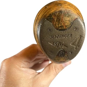 Mazze da golf Slazenger 4 legno vintage destrorse stile hickory classico da collezione - Foto 1 di 10