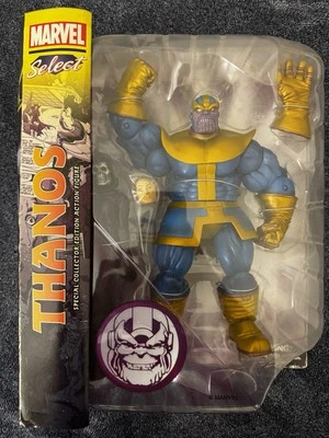 Boneco de ação Diamond Select Marvel Comics THANOS & DEATH colecionador * NOVO - Imagem 1 de 4