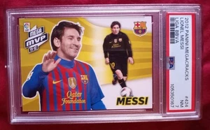 2012 SELTEN PANINI MEGACRACKS LIGA #424 LIONEL MESSI PSA 7 WORLD CUP CHAMPION 22 - Bild 1 von 7