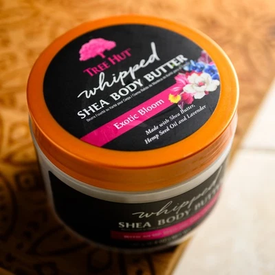 Tree Hut Batido RETIRADO Exótico Bloom Karité Manteca Corporal Lavanda Cáñamo 8.4 OZ NUEVO Foto 1 de 4