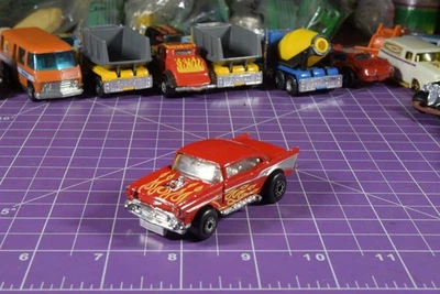 Matchbox Superfast red 57 Chevy front clip opens - Image 1 of 4