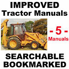 Case 580B 580CK 580 B Tractor TLB SERVICE REPAIR Manual & ALL PARTS -5- MANUALS