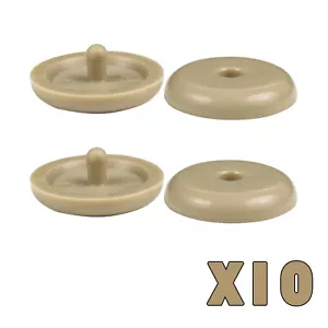 Car Seat Belt Stopper Spacing Limit Buckle Clips Retainer Stop Button US 10PCS. - Picture 1 of 5