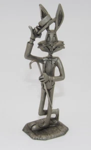 Bugs Bunny Pewter 5" Figurine by Howard Eldon, LTD. Warner Bros. - Picture 1 of 6