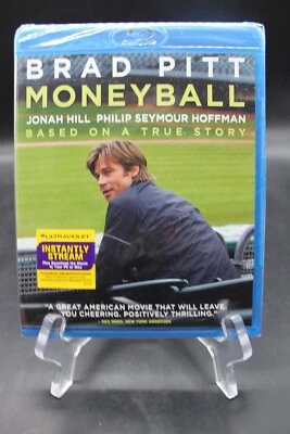Moneyball (Blu-ray, DVD, Bonus Disc, 2011) Set Brad Pitt Jonah Hill - Image 1 of 2