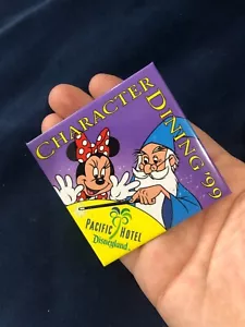 Disneyland Lapel Pin '99 Pacific Hotel Sorcerer Minnie Mouse Character Dining - Picture 1 of 4