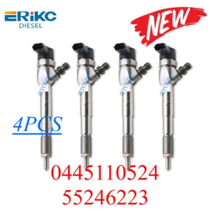 4pc 0445110524 55246223 Diesel Fuel Injector 0986435280 for FIAT Jeep 0986435280 - Foto 1 di 7